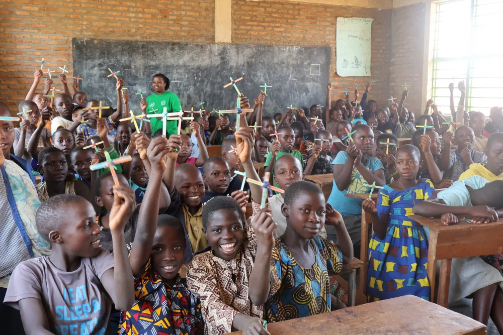 75,000 children helped 2033